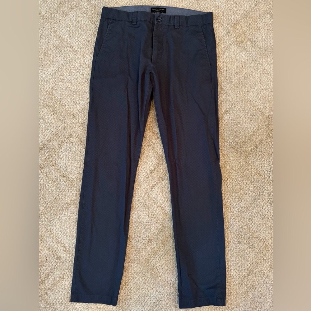 Banana Republic Fulton Skinny Chino Pants – Men’s 32x34 Navy Blue